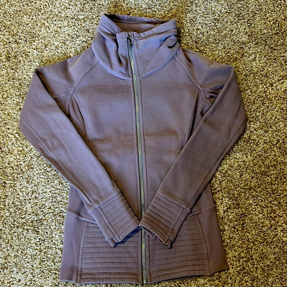 Lululemon Purple Full Zip Sweatshirt